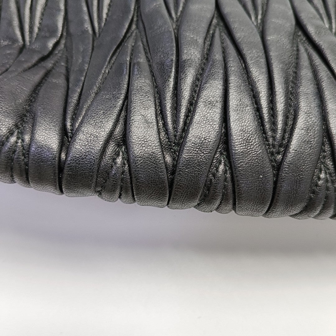Quilted Lambskin Black