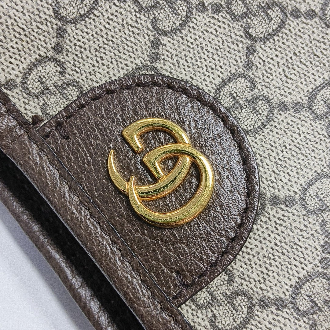 Monogram Coated Canvas Top Handle Bag Beige