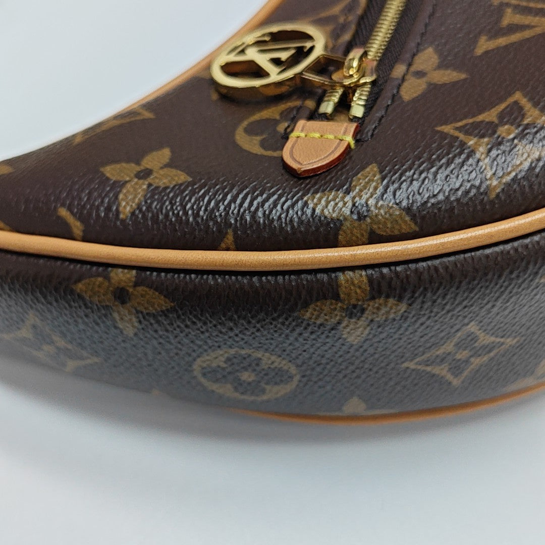LOOP Monogram Coated Canvas Brown