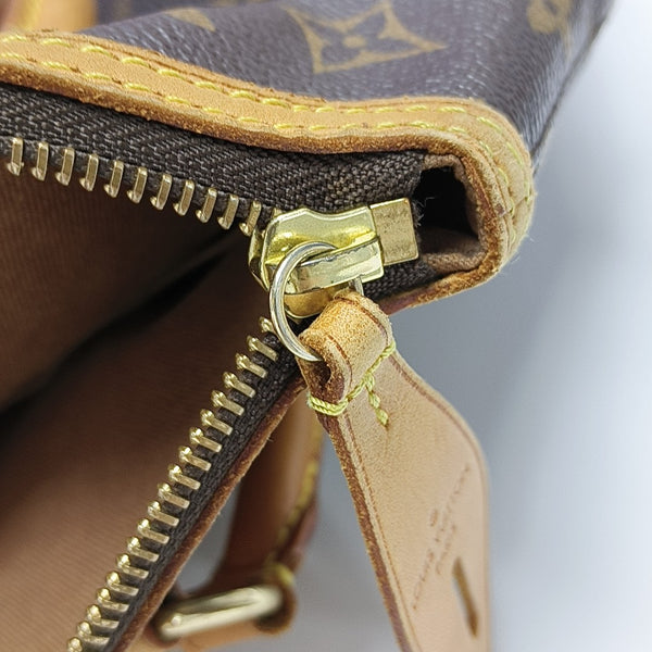 LOCKIT PM Monogram Coated Canvas Brown