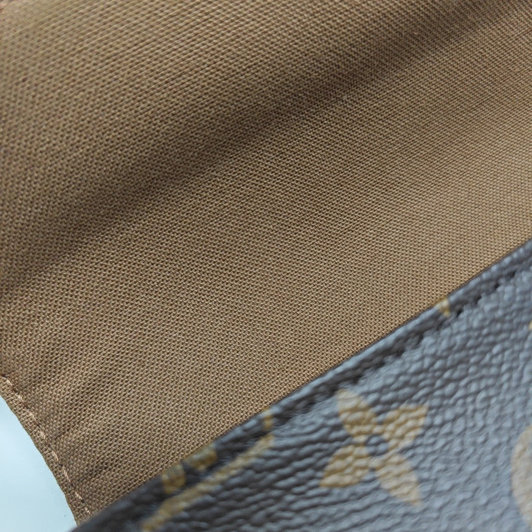 IVY Monogram Coated Canvas Brown