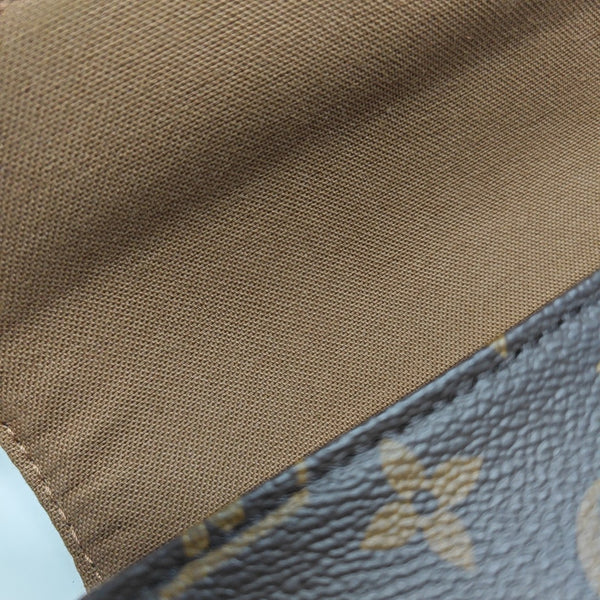 IVY Monogram Coated Canvas Brown