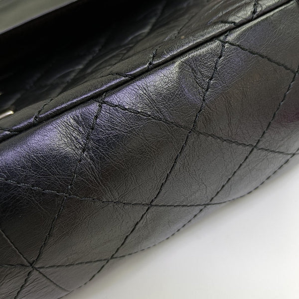 2.55 227 Quilted Calfskin Black