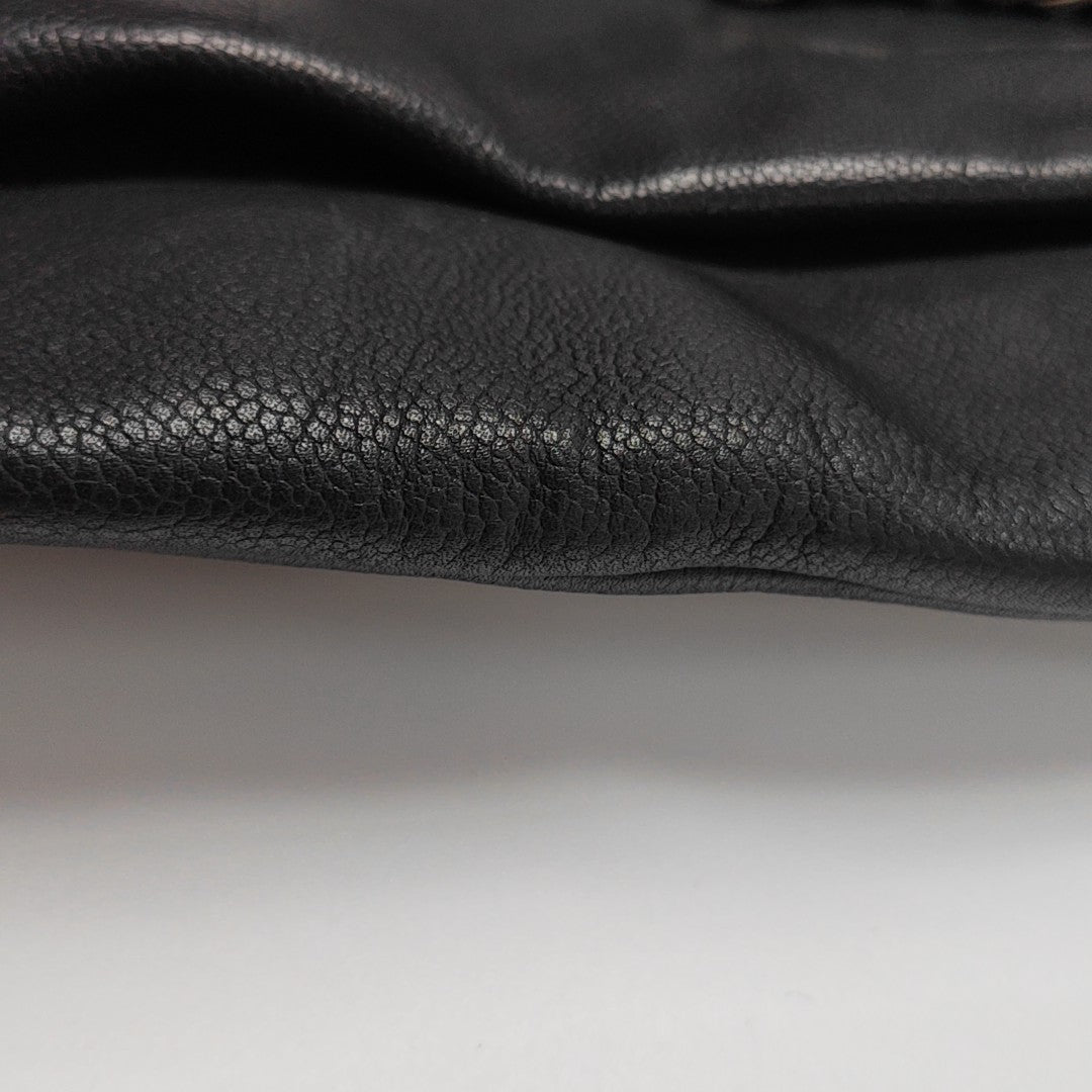 Quilted Calfskin Black