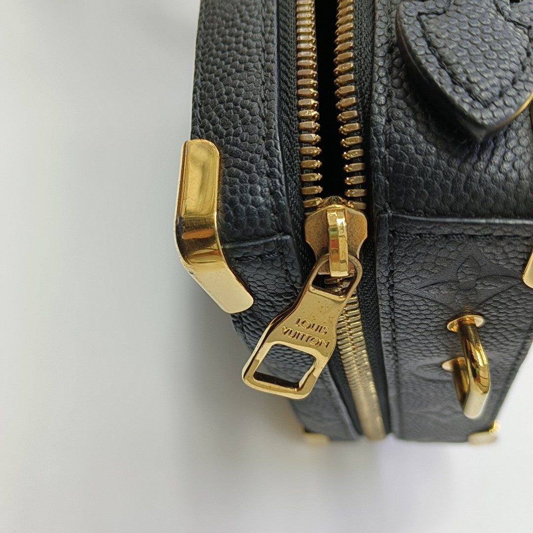 TRUNK Monogram Calfskin Black
