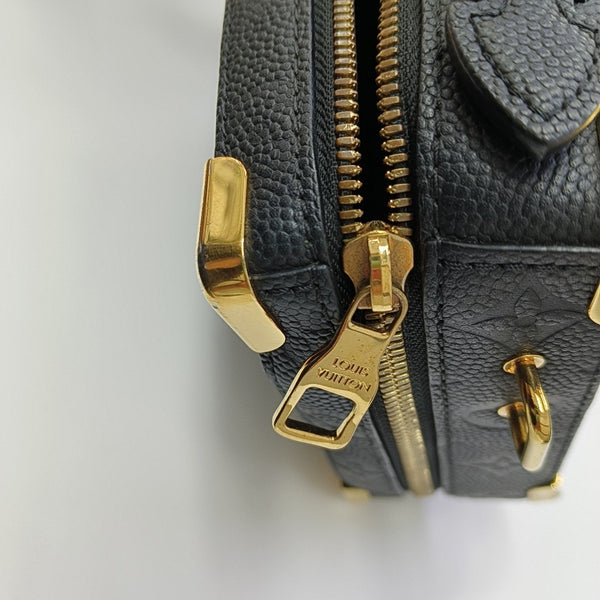 TRUNK Monogram Calfskin Black