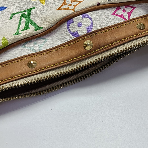 LV × TM BOULOGNE Monogram Coated Canvas White