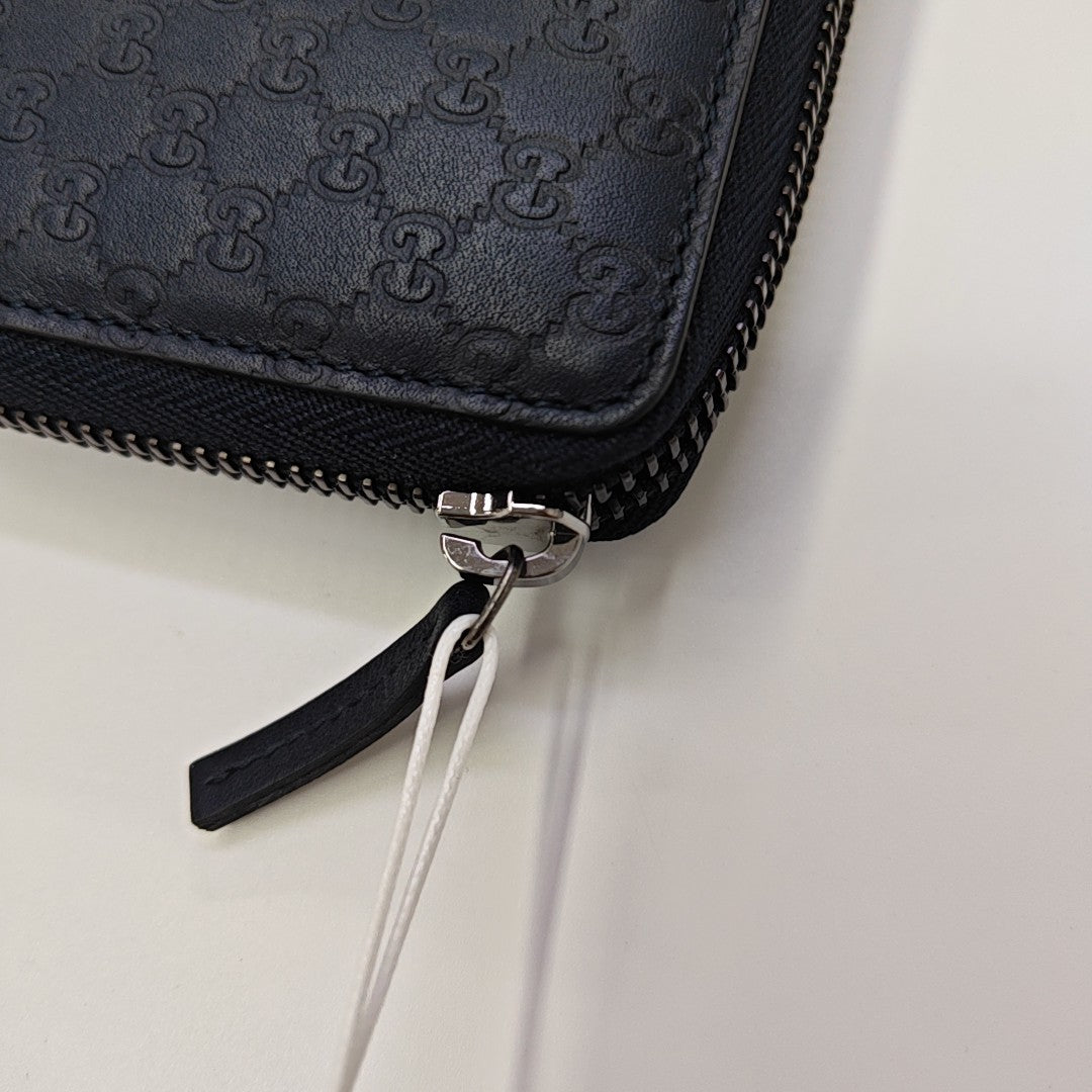 Calfskin Wallet Blue