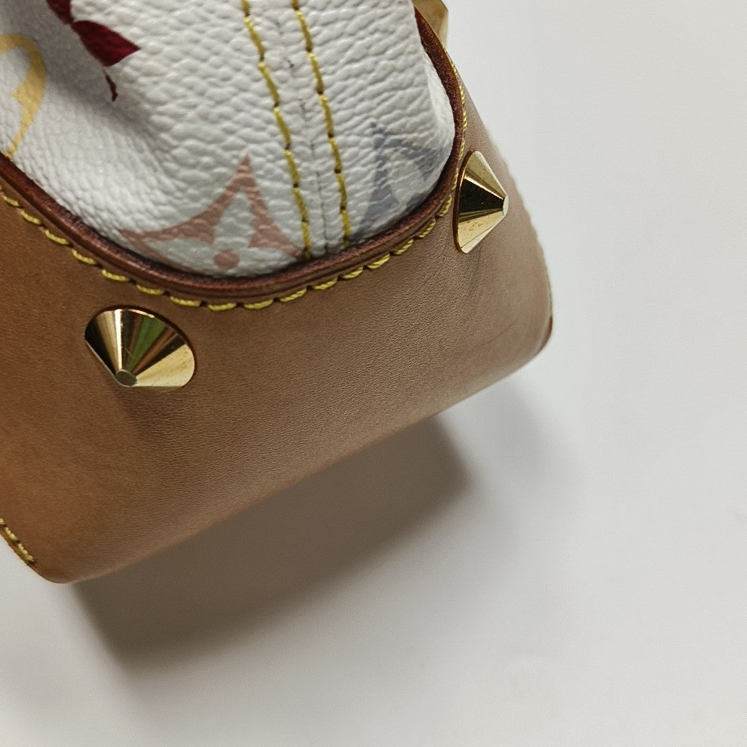 LV × TM JUDY MM Monogram Coated Canvas White