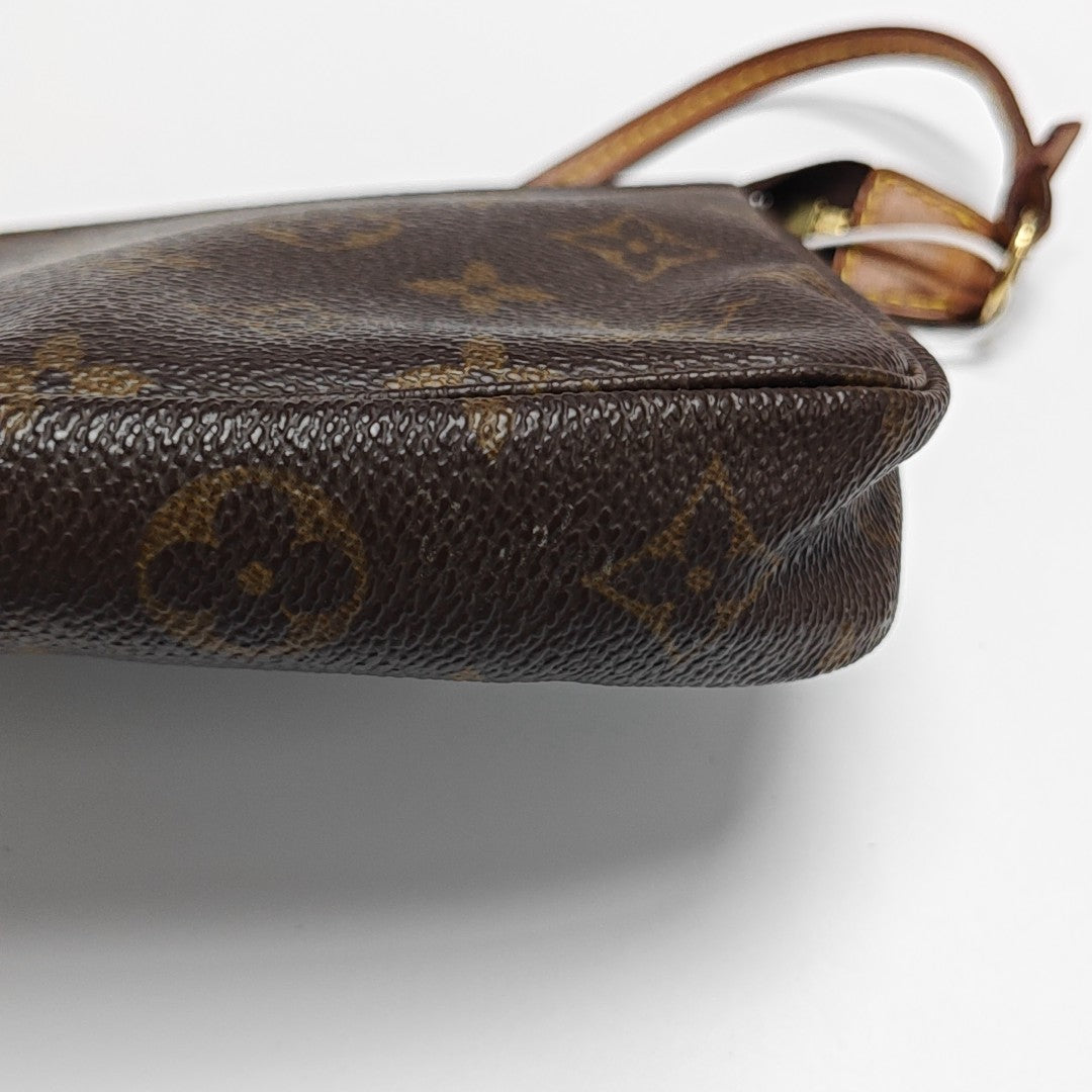 ACCESSOIRES Monogram Coated Canvas Brown