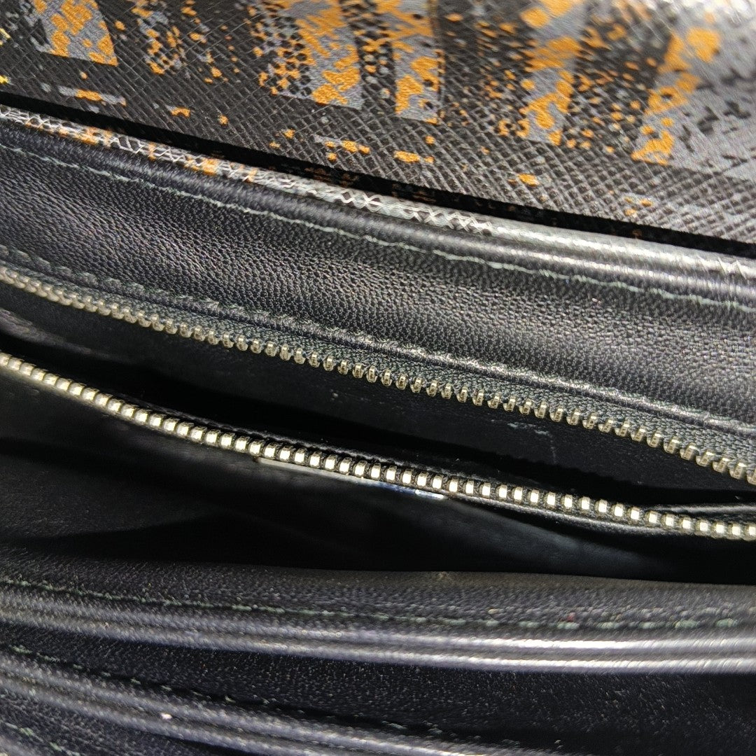 Leather Crossbody Bag Multicolor