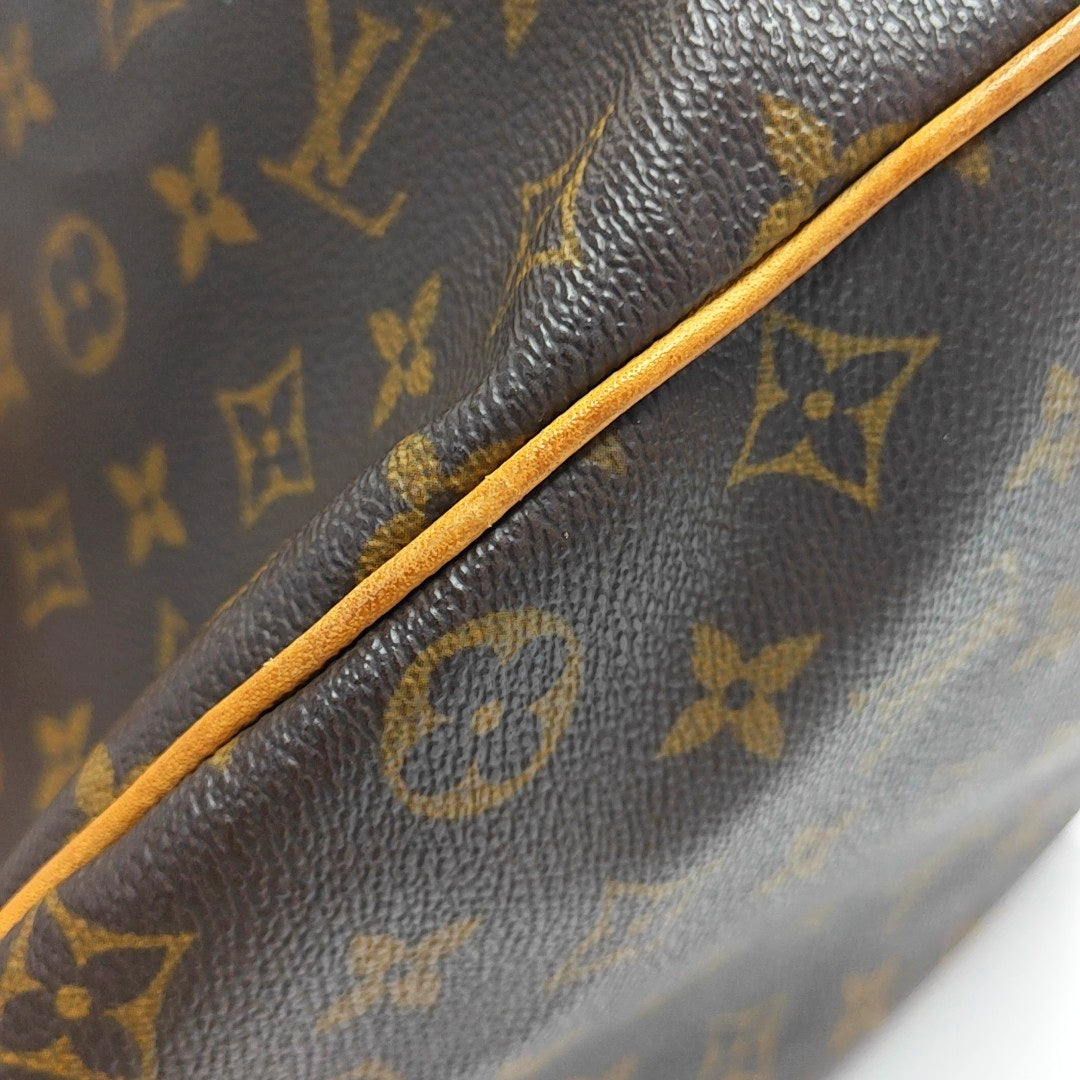 SPEEDY 35 Monogram Coated Canvas Brown