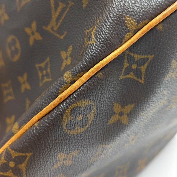 SPEEDY 35 Monogram Coated Canvas Brown