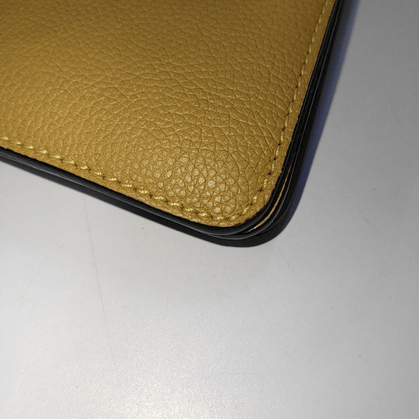 Faye Medium Calfskin Yellow