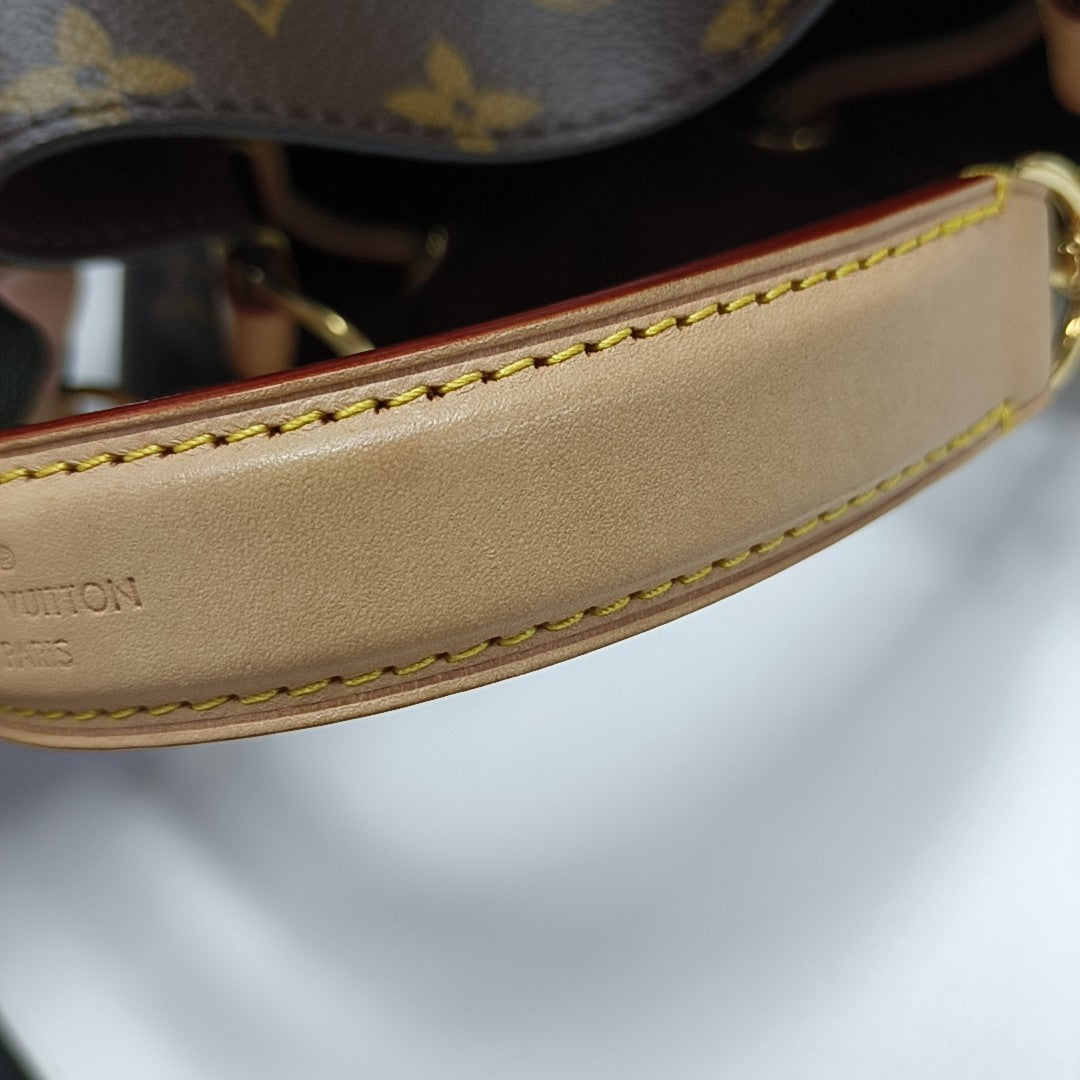 NÉONOÉ BB Monogram Coated Canvas Brown