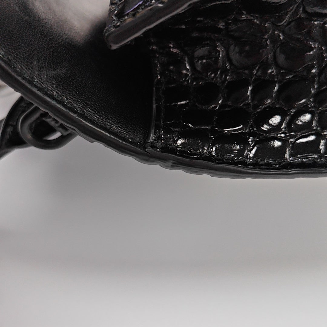 Hourglass XS Calfskin Black