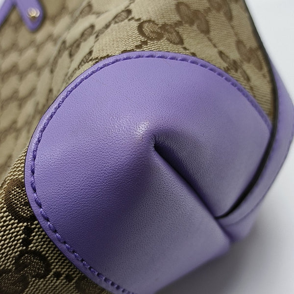 Monogram Canvas Tote Bag Brown