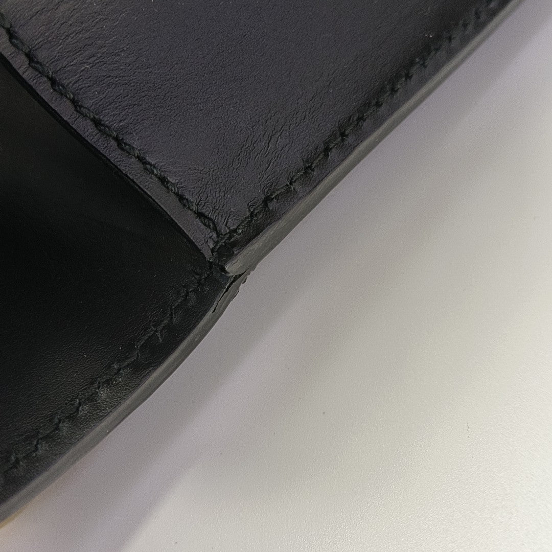 Padlock Medium Monogram Calfskin Black