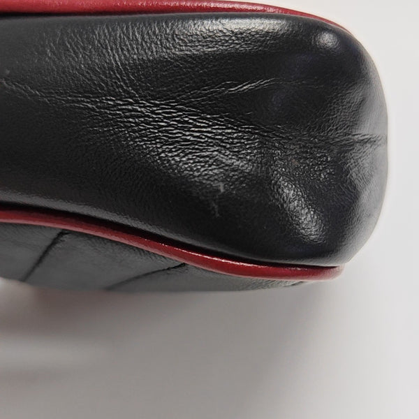 GG Marmont Super Mini Quilted Calfskin Black