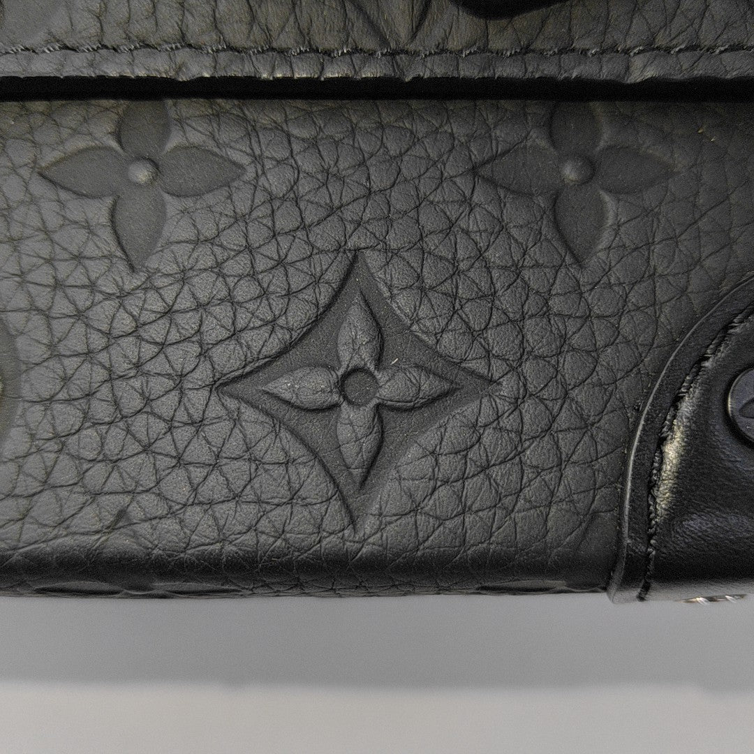 SOFT TRUNK Mini Monogram Calfskin Black