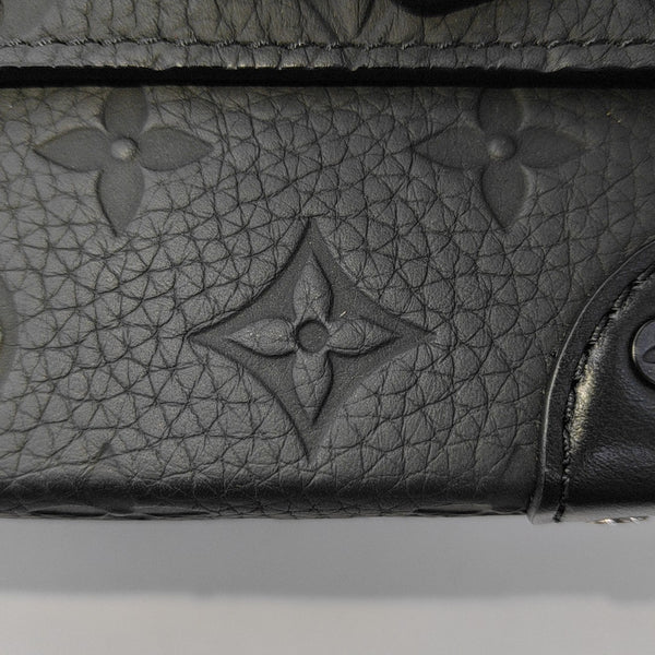 SOFT TRUNK Mini Monogram Calfskin Black