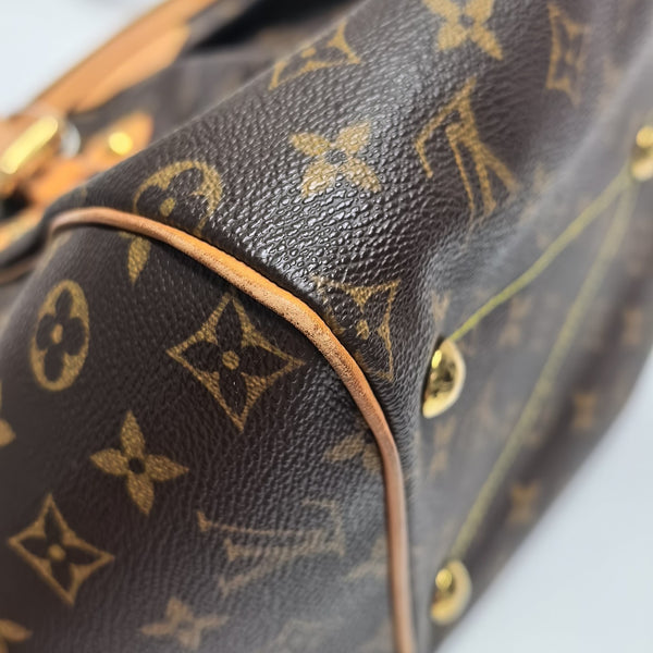 TIVOLI GM Monogram Coated Canvas Brown