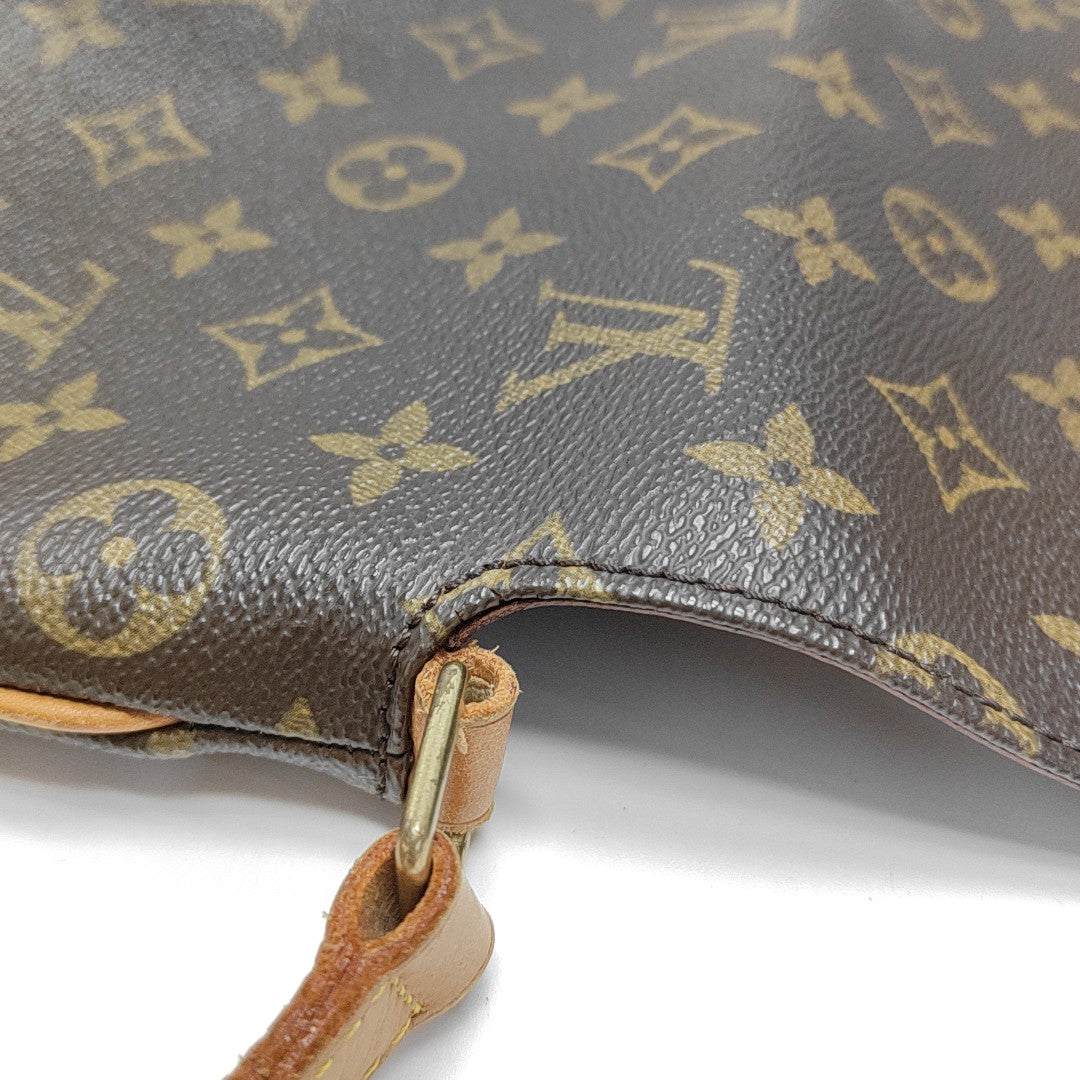 MUSETTE TANGO Monogram Coated Canvas Brown