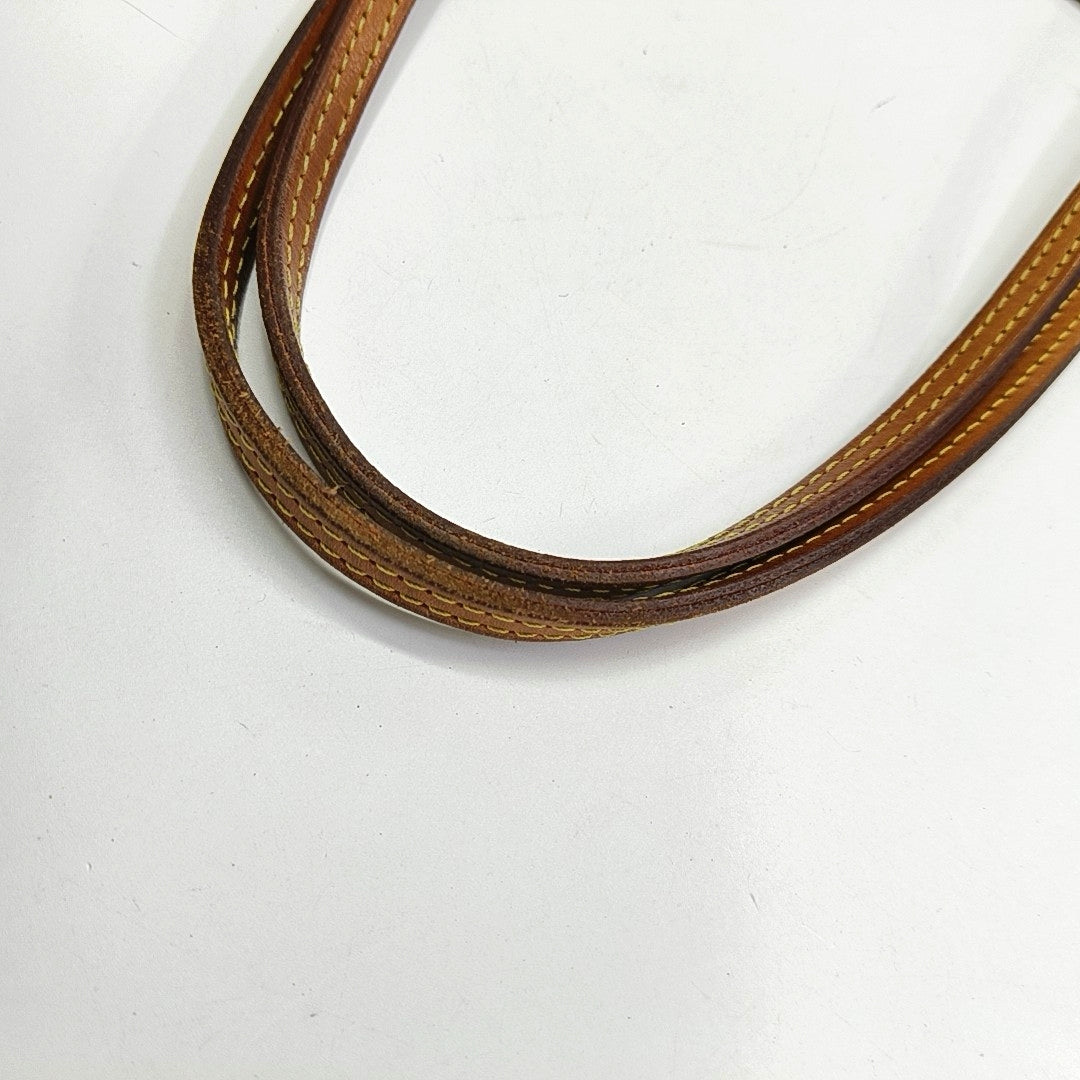 NEVERFULL Monogram Coated Canvas Brown