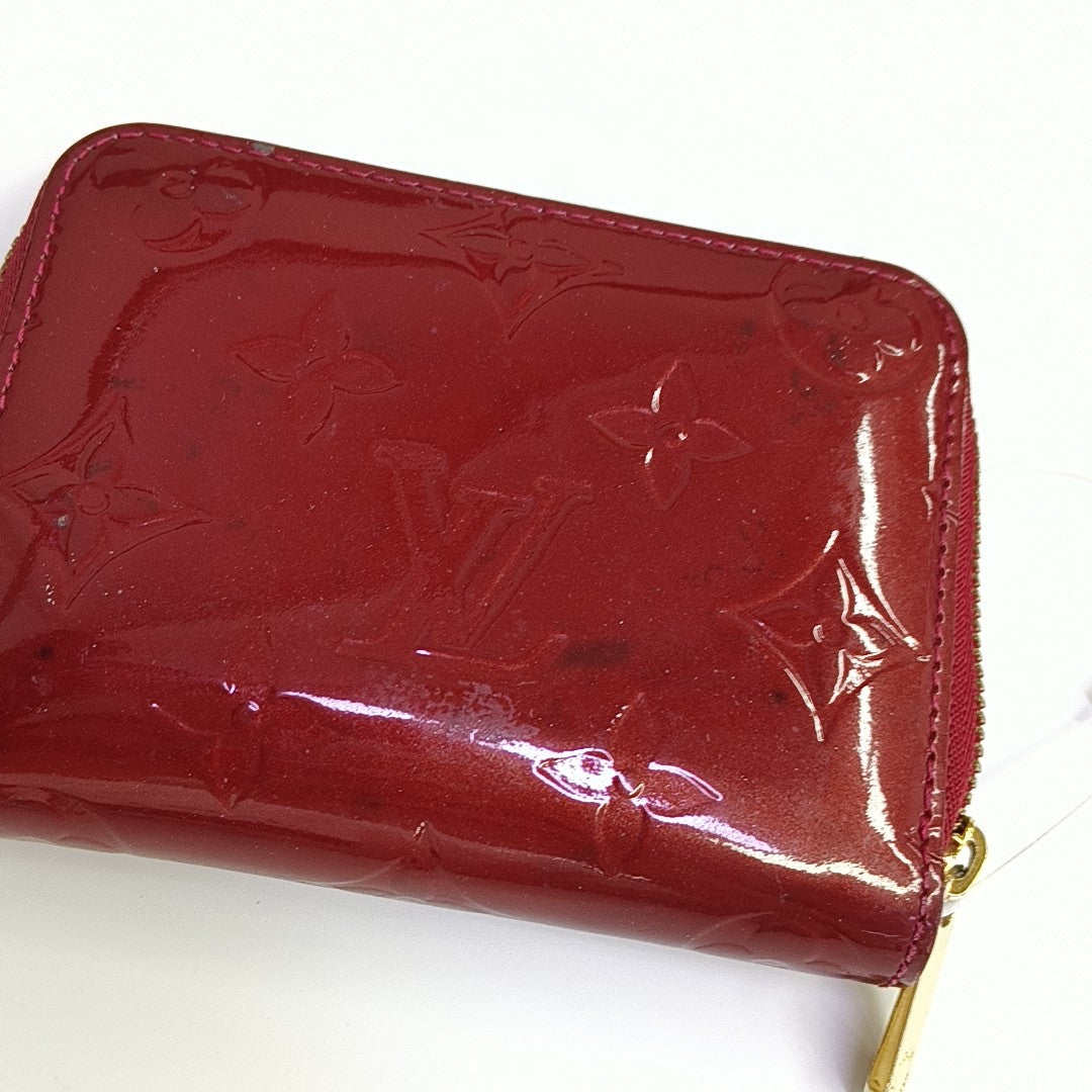 ZIPPY Patent Leather Red Wallet