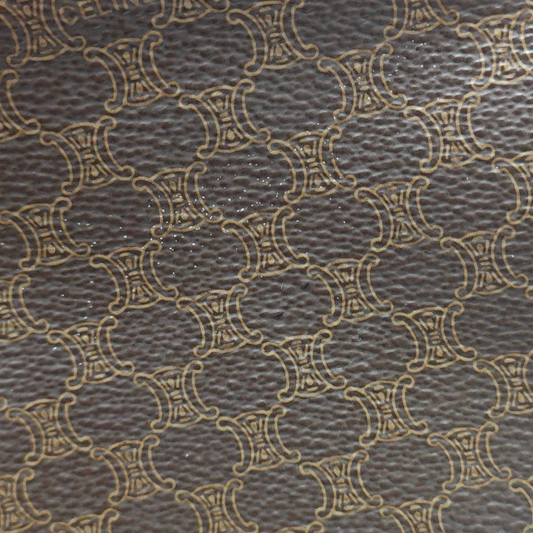 TRIOMPHE CANVAS Small Coated Canvas Brown