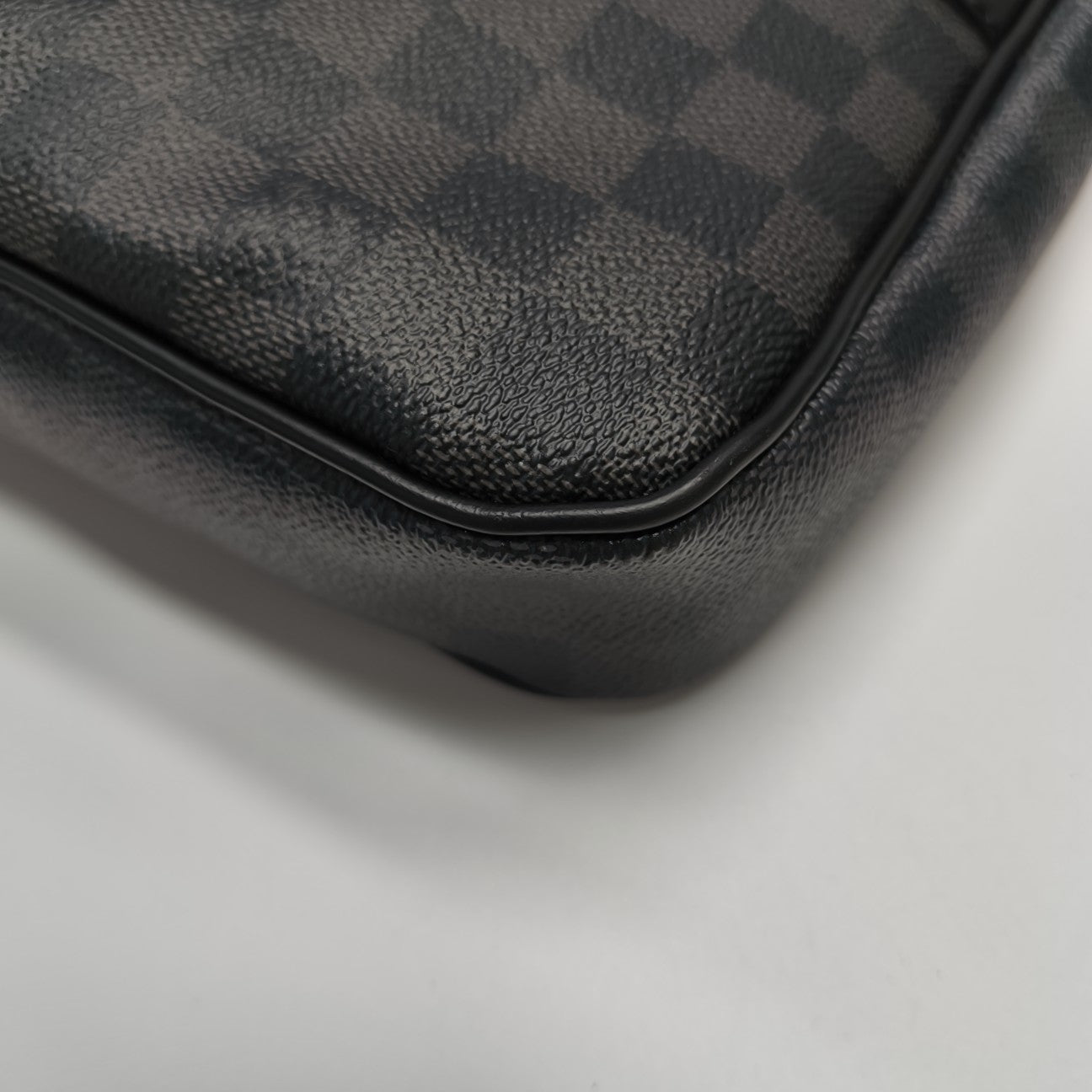 PORTE-DOCUMENTS PM Damier Graphite Coated Canvas Black