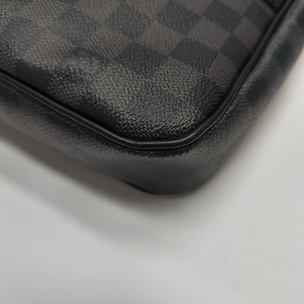 PORTE-DOCUMENTS PM Damier Graphite Coated Canvas Black