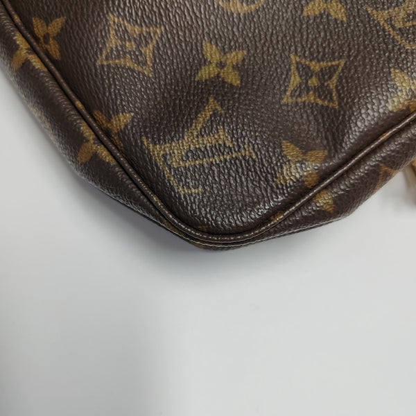 ACCESORIOS Lona Monogram Revestida Marrón
