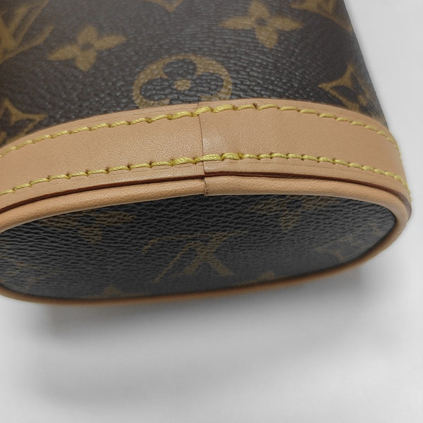 FOLD ME Monogram Coated Canvas Brown