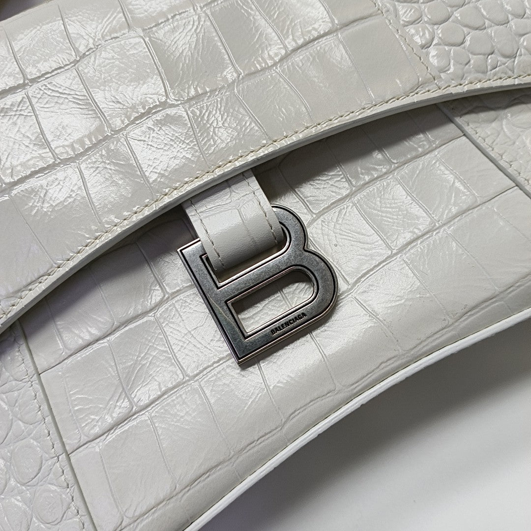 Downtown Mini Calfskin White