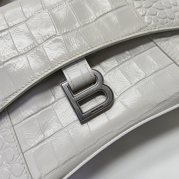 Downtown Mini Calfskin White