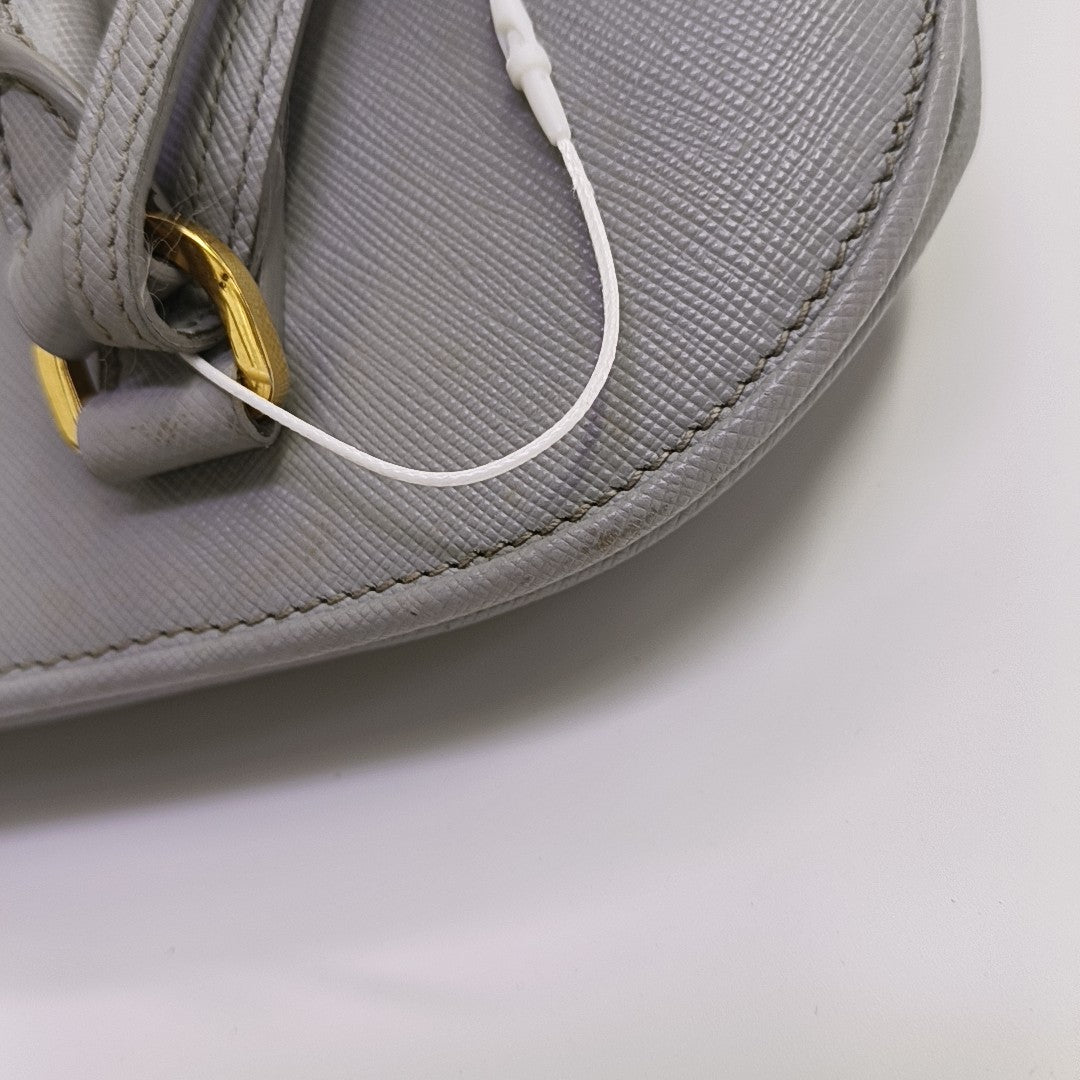Promenade Saffiano Calfskin Gray