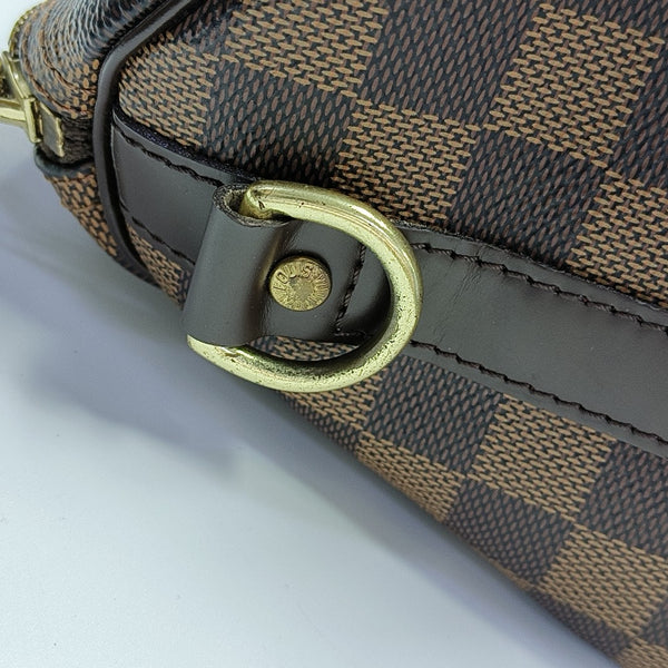 SPEEDY 30 Damier Ebene Coated Canvas Brown