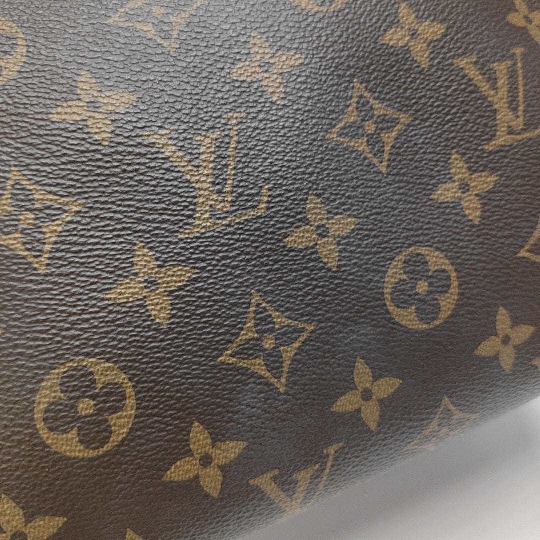 DOPP Monogram Coated Canvas Brown