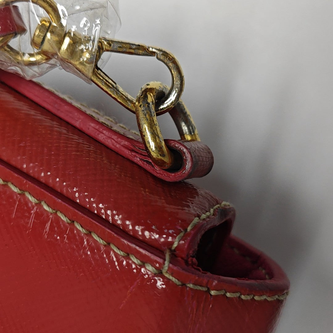 Saffiano Calfskin Red