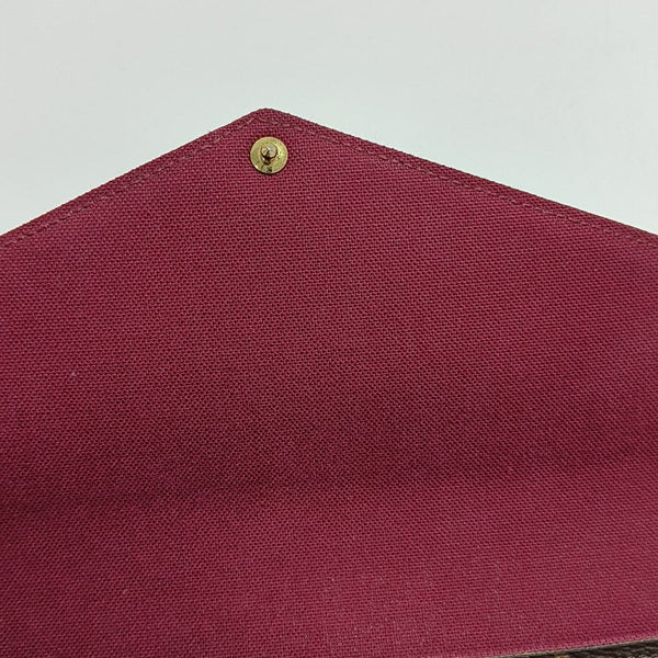 Authenticated pre-owned  FÉLICIE Monogram Coated Canvas Brown - Shoulder Bag at Looply