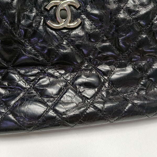 PORTOBELLO Quilted Calfskin Black