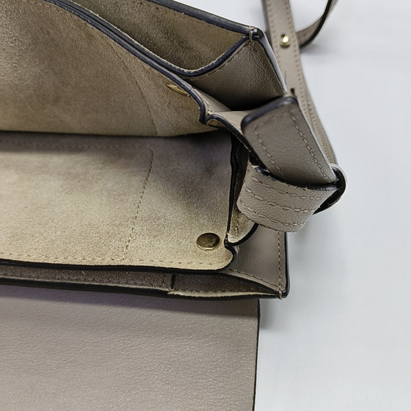 Faye Small Calfskin Gray