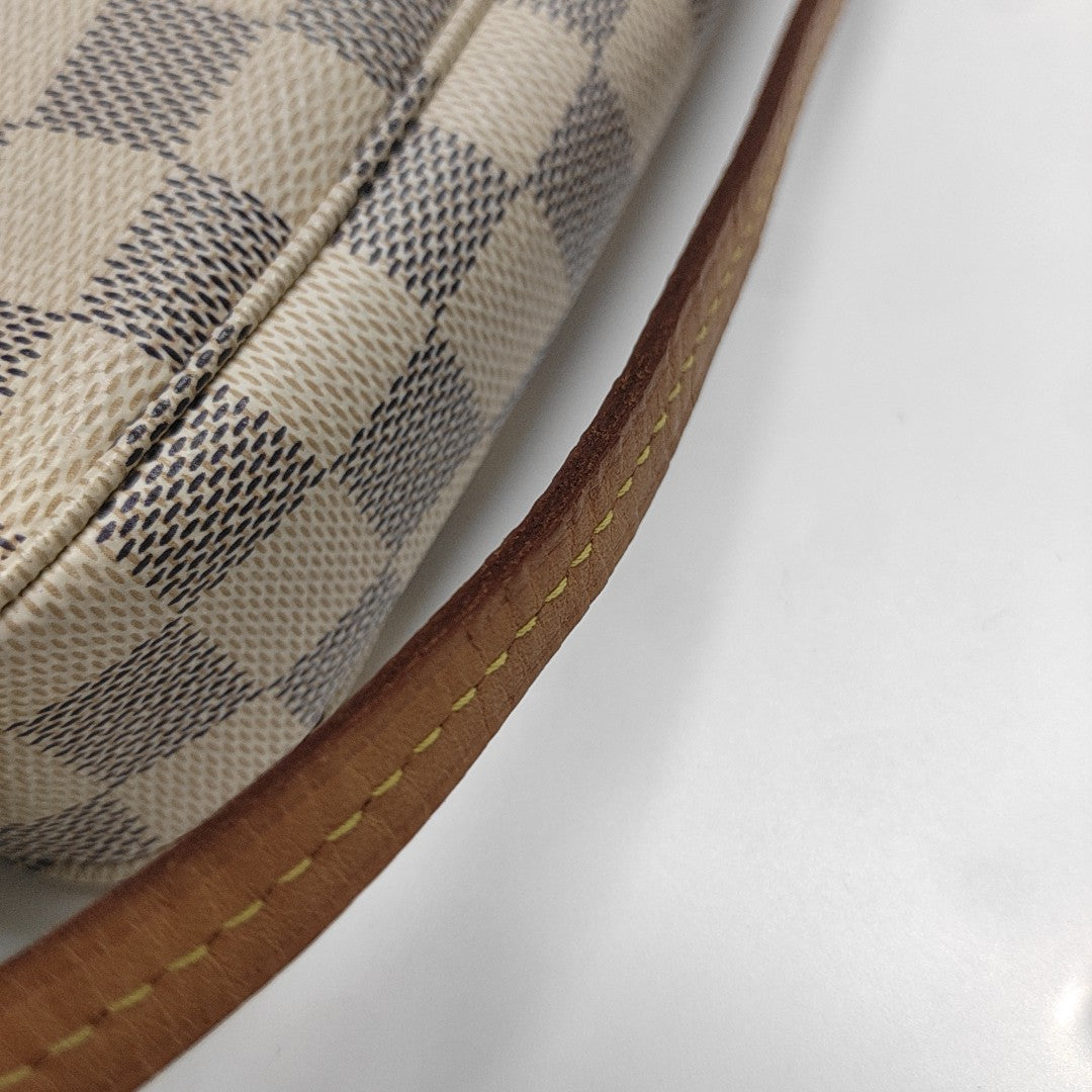 ACCESSOIRES GM Damier Azur Coated Canvas White