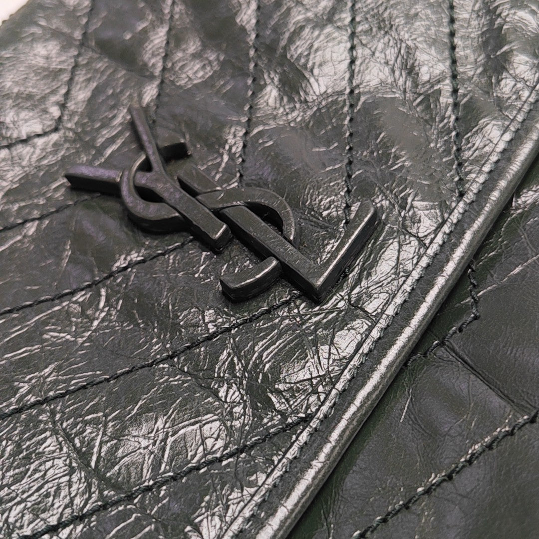 NIKI Medium Calfskin Green