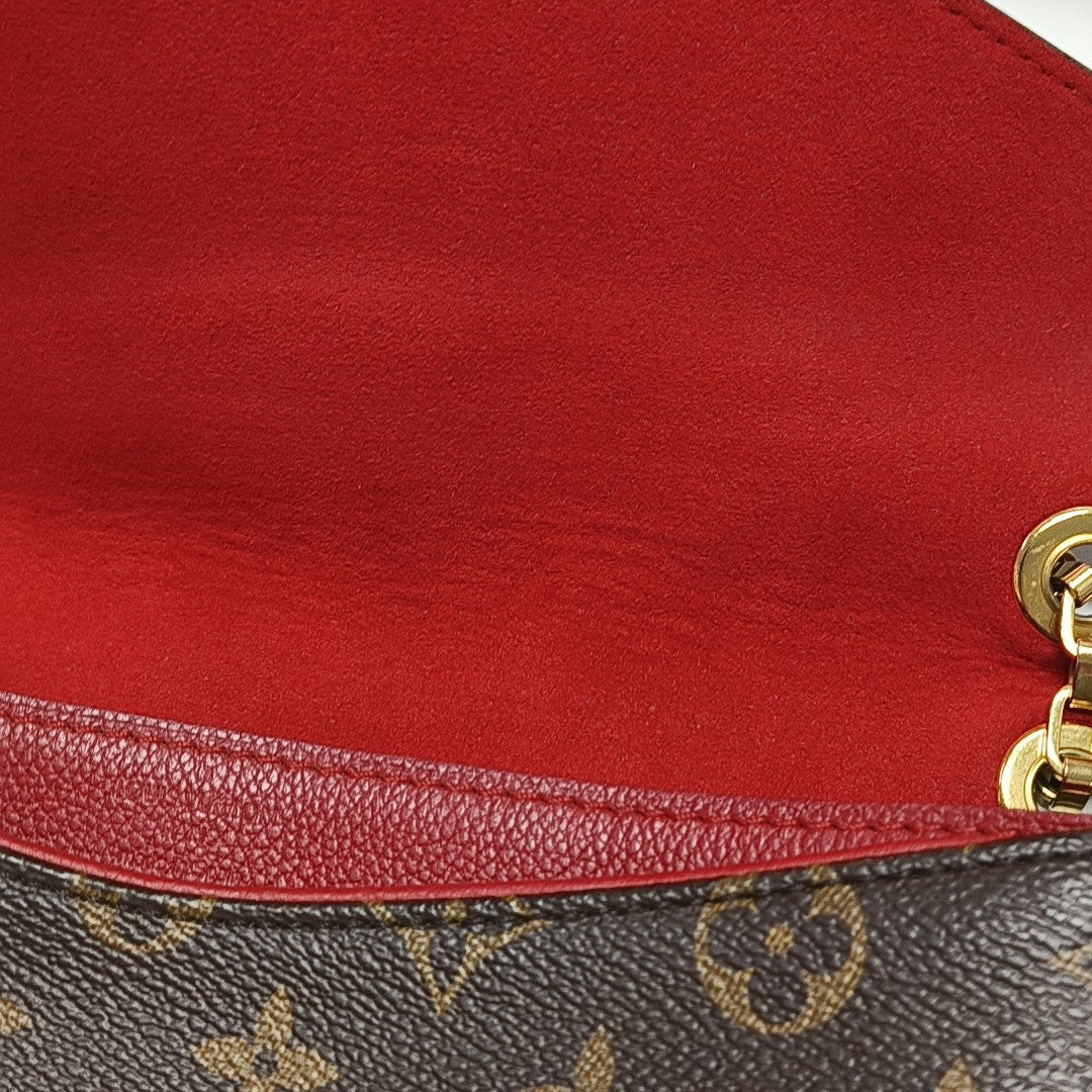 PALLAS BB Monogram Coated Canvas Brown