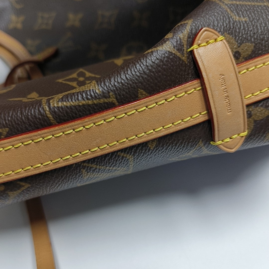 CARRYALL PM Monogram Coated Canvas Brown