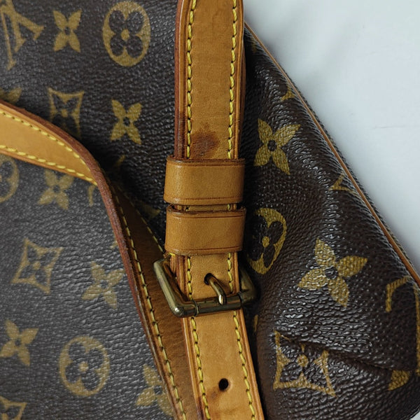 MUSETTE TANGO PM Monogram Coated Canvas Brown