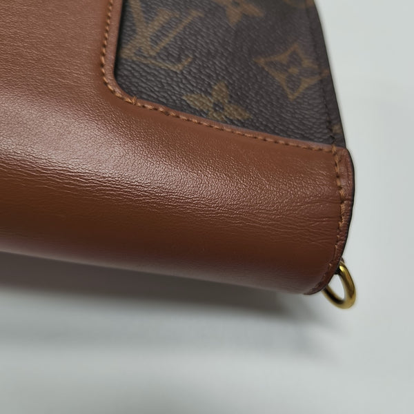 PADLOCK Monogram Coated Canvas Brown