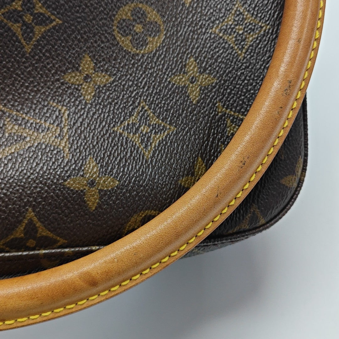 LOOPING MM Monogram Coated Canvas Brown